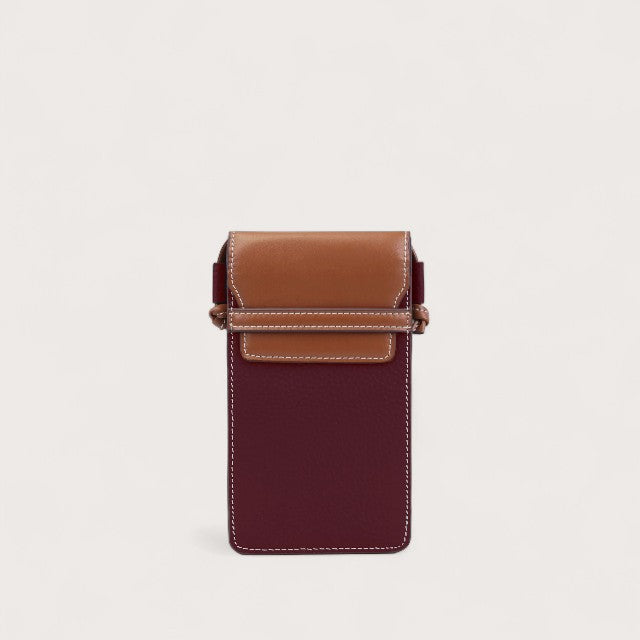 Aurore Phone Bag | Bordeaux & Châtaigne