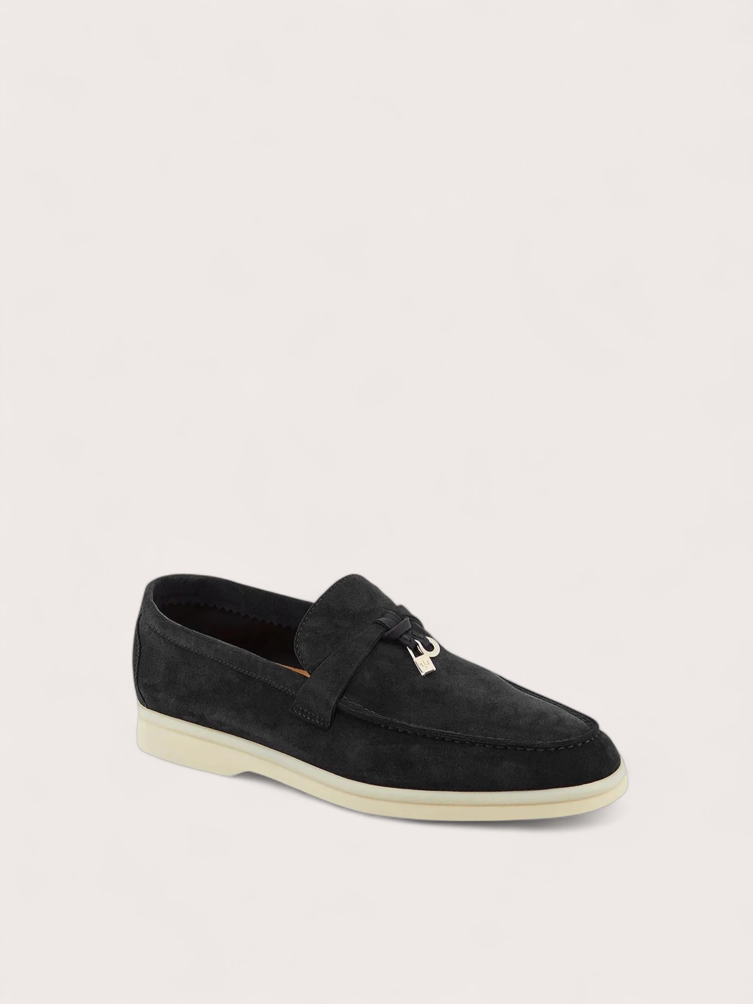 Black classic loafers