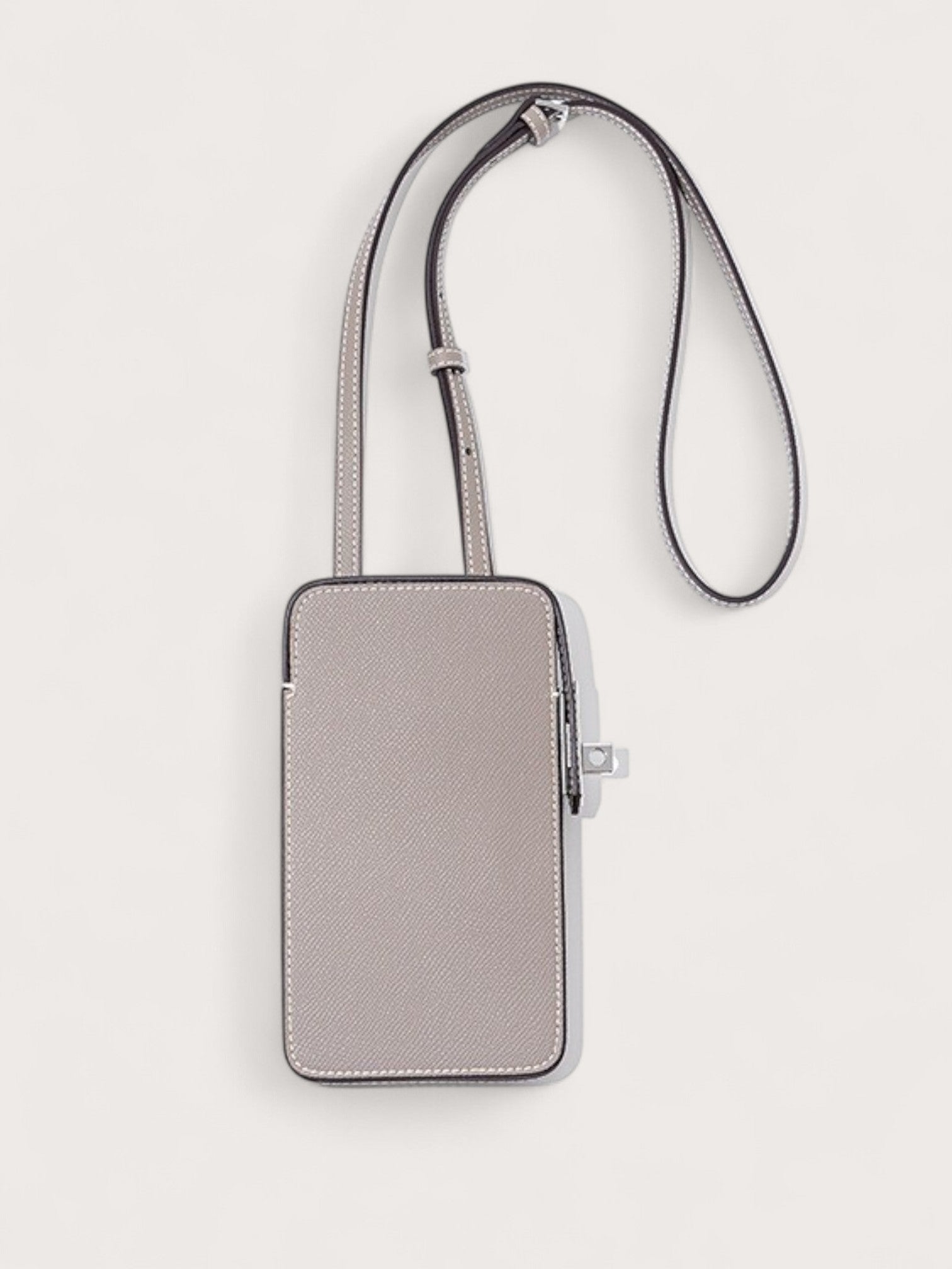 Solane Phone Bag | Gris Perle